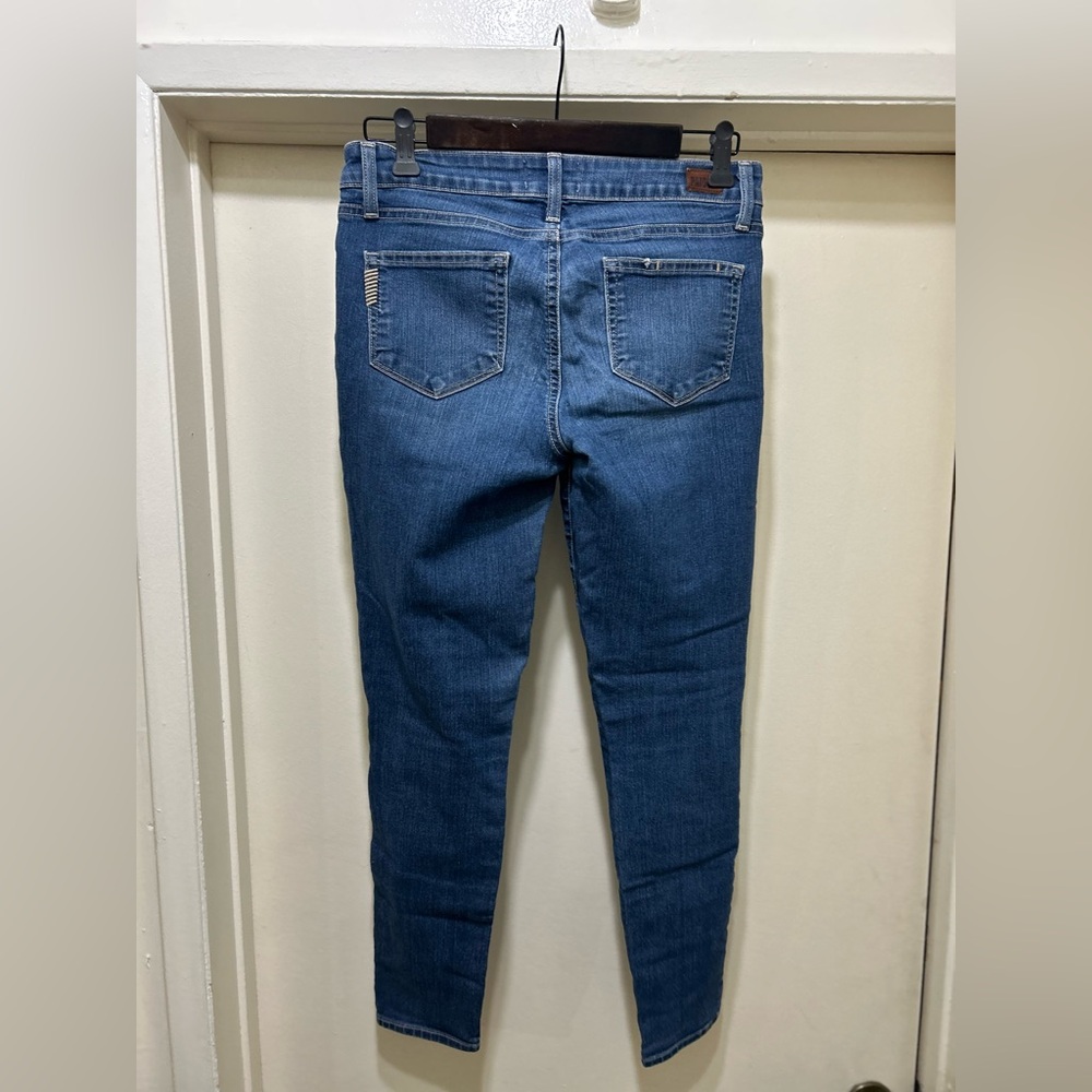 Paige Women's Verdugo Ankle Jeans Straight Leg Medium Blue Denim Tami Sz 29